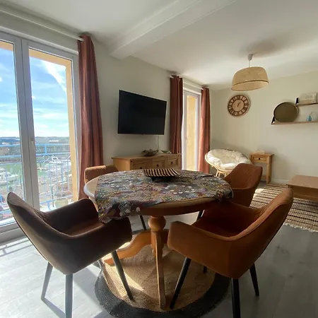 Etablissement 3 Etoiles Avec Ascenseur, 3 Appartements Lumineux Vue Port Avec Balcon, 200M De La Mer, Wifi Fibre, Tous Service Inclus Dieppe Buitenkant foto