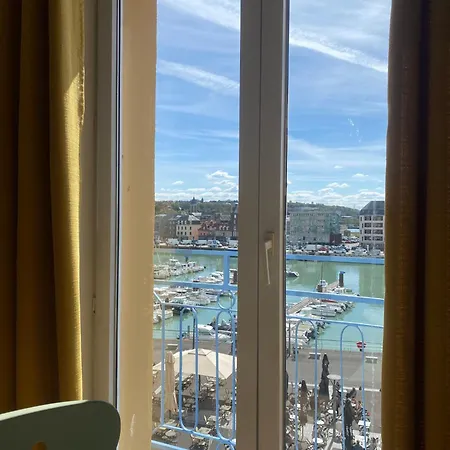 Etablissement 3 Etoiles Avec Ascenseur, 3 Appartements Lumineux Vue Port Avec Balcon, 200M De La Mer, Wifi Fibre, Tous Service Inclus Dieppe Buitenkant foto