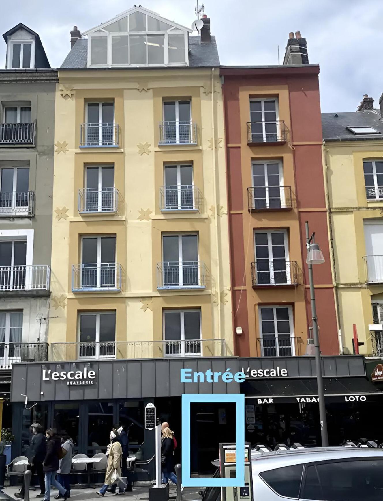 Etablissement 3 Etoiles Avec Ascenseur, 3 Lumineux Vue Port Avec Balcon, 200m De La Mer, Wifi Fibre, Tous Service Inclus Apartment Dieppe